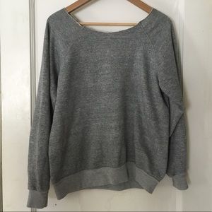 Classic vintage grey sweatshirt